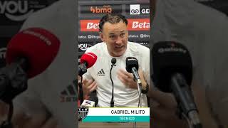 GABRIEL MILITO FALA SOBRE A CHEGADA DE DEYVERSON AO ATLÉTICO [upl. by Eaneg]