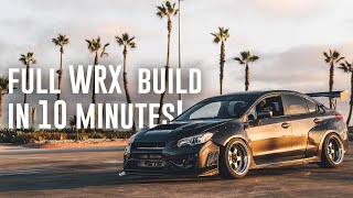 Building a Subaru WRX IN 10 MINUTES AMAZING TRANSFORMATION [upl. by Alih481]