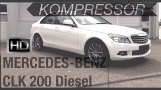 MercedesBenz C200 Diesel Kompressor 2013 [upl. by Ettenom]