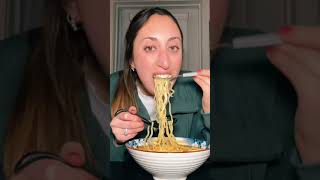 Spicy Ramen Mukbang [upl. by Carmelina]