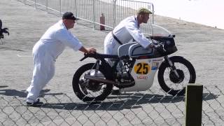 Isle of Man 500cc Classic TT lineup 2014 [upl. by Koerlin]