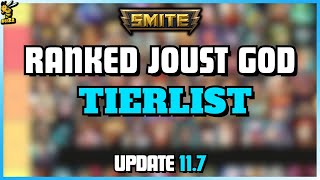 Ranked Joust Tierlist Update 117  Smite [upl. by Nerrak380]