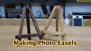 Making Mini Photo Easels [upl. by Htevi495]