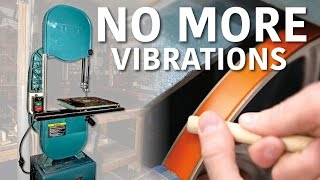 How To Reduce Bandsaw Vibration  BONUS Adjusting for Blade Drift [upl. by Flip]