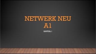 German A1 Netzwerk Neu For Beginners  Kapital 1  Lektion 1 HindiUrdu [upl. by Castillo686]