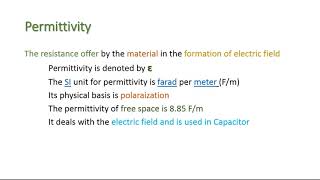 Difference between permittivity and permeability [upl. by Margeaux646]