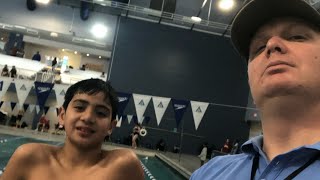 1000yd Freestyle Clips Cesar Ona ESSZ 2024 Age Group Sectionals 03142024 [upl. by Rossi500]