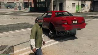 GTA 5 Vapid Cruiser Gets Bennys Hydraulics custom frame [upl. by Orsola538]