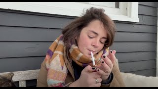 ASMR Smoking the First Cigarette of the Day [upl. by Pinzler]