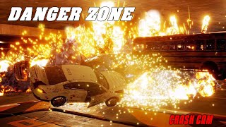 Crash Cam  Danger Zone Crash Montage PC Gameplay [upl. by Argyres]