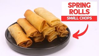 Springrolls and Samosa Wrap tutorial part 1 springroll samosa [upl. by Deborath]