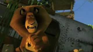 Madagascar 2  Alex on the spot HD 1080p English dance scene [upl. by Akeihsat]