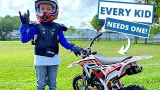 Every Kid Needs One It all starts somewhere XPRO 50cc Dirt Bike [upl. by Eixirt]