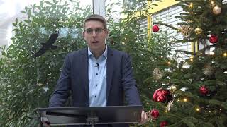 Weihnachtsgruß von Bürgermeister Thomas Schell nach Romilly sur Andelle 23122020 [upl. by Osswald]