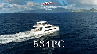 Meet The Moorings 534 Power Catamaran [upl. by Ashatan315]