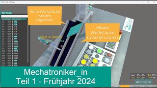 Mechatronikerin Teil 1 Frühjahr 2024 für TIA PORTAL [upl. by Bettzel]