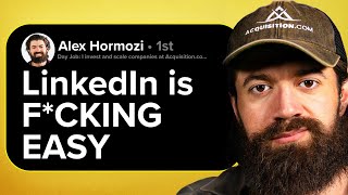 Alex Hormozis NEW Advice on LinkedIn for 2025 [upl. by Dnomal]