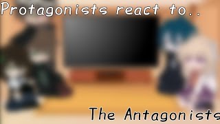 Danganronpa Protagonists react to The Antagonists  Danganronpa  Part 12 [upl. by Janessa62]