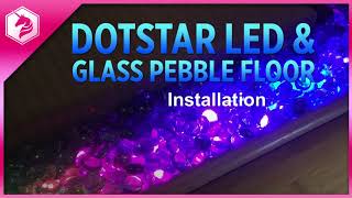 LEARN Dotstar LED amp Glass Pebble Floor Assembly amp Installation adafruit adafruit [upl. by Geanine]