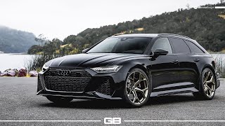 Audi RS 6 Avant Performance  Mythos Black Metallic [upl. by Nylrehc]