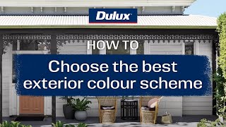 How to choose the best exterior colour scheme  Dulux [upl. by Yesnek421]