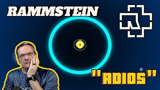 Rammstein  ADIOS Lyric Video  First Time Reaction Love the pushing guitar [upl. by Firmin71]