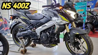 2024 Bajaj Pulsar NS400Z Details Review  Price Advance Features Riding Modes On Road Price Mileage [upl. by Allin]