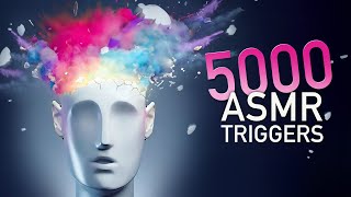 ASMR 5000 TRIGGERS Ear to Ear Tingle Satisfaction for People with Short Attention Span  NO TALKING [upl. by Eneri778]