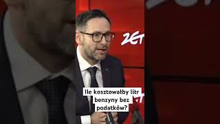 Cena paliwa bez podatków polityka obajtek rymanowski benzyna [upl. by Aneek]