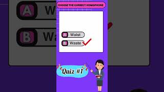 Homophones Quiz CAN YOU SCORE 33 ON THIS QUIZ englishquizchannel grammarquiz homophones [upl. by Norrahc]