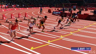 Olympic Games Tokyo 2020 – The Official Video Game  100m  Gameplay PS5 UHD 4K60FPS [upl. by Avenej]