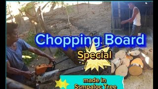 Awesome Chopping Board made in Sampaloc Tree zenaida porciunvula vlogs [upl. by Attenaej]