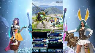 FFBE Consumed Omega Spawn 4 Units FTKO All Missions [upl. by Eciram413]