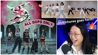 LE SSERAFIM 르세라핌 ANTIFRAGILE MV Impurities MV  Dance Practices  REACTION  soo in sync🖤 [upl. by Anniroc]