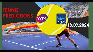 Tennis Predictions TodayATP ChengduATP HangzhouWTA SeoulWTA Hua HinTennis Betting Tips [upl. by Orv]