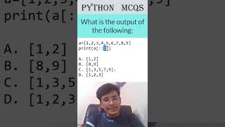 Python MCQ Breakdown Quickly  1Minute Python Tips infytqmcq infytq shorts pythontutorial [upl. by Gatias740]