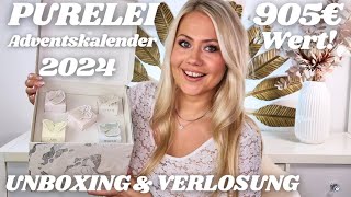 😍 PURELEI ADVENTSKALENDER 2024  SILBER  Unboxing amp Verlosung [upl. by Bilek448]