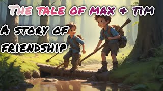 the tale of max and Tima friendship talesbed time storiesstory hub [upl. by Atinuahs195]