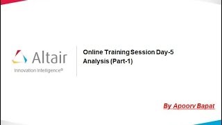 Online Training Session Day 5 PART  1  Analysis [upl. by Emery]