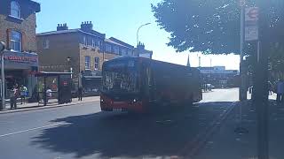 Enviro200 MMC 37507 YY18TNJ Stagecoach London Route 356 for Upper Sydenham Seen at Forest Hill Stn [upl. by Airotnahs]