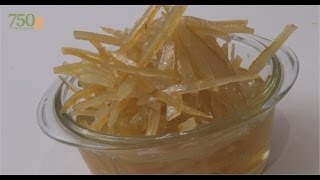 Recette de Ecorces de citron confit  750g [upl. by Frida]