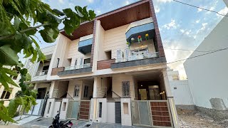 20×50 111Gaj Latest Luxury House design with 3 bedroom amp Double kitchen kalwar road Jaipur [upl. by Trinidad]