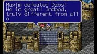 Lufia 2 RotS SNES Ending part 2 of 3 [upl. by Kilk687]