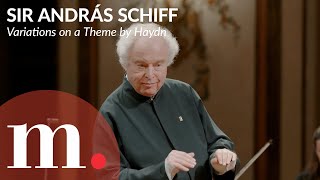 Sir András Schiff conducts Brahmss Variations on a Theme by Haydn—With the COE [upl. by Desmond]