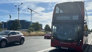 FRV 122 Plumstead Bus Garage  Crystal Palace [upl. by Llenrahc]