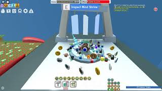 Donating 39 Atomic Treat to the wind shrine  Bee Swarm Simulator  Blue hive [upl. by Nessy30]