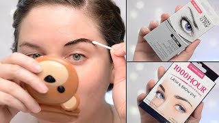 Swiss O Par vs 1000 Hour Lash amp Brow Dye 30 Day Test amp Review  CORRIE V [upl. by Whiteley]