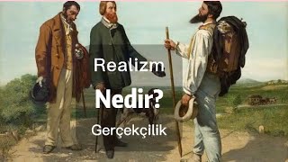 REALİZM NEDİR I Felsefe Kavramları I GERÇEKÇİLİK [upl. by Rider]