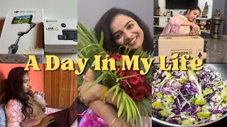 A day in my life 🌸workingcookingweightlossamazon deliveries etc [upl. by Sremmus]