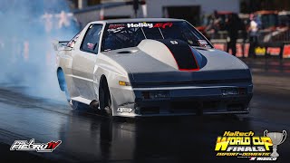 STREET OUTLAW CHRIS RANKIN WORLD CUP FINALS IMPORT VS DOMESTIC 2023 MARYLAND INTERNATIONAL RACEWAY [upl. by Shamma]